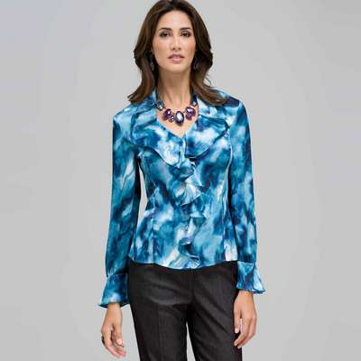 Ruffled Blouse